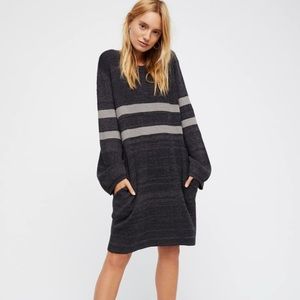 Free People On Your Team Mini Sweater Dress